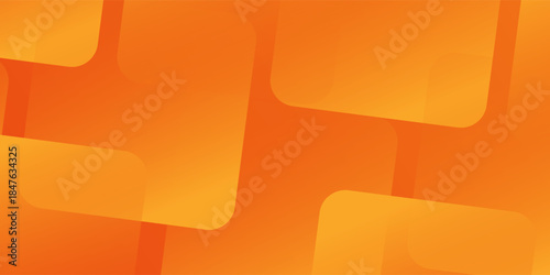 Abstract orange and yellow geometric background. Modern concept for graphic design, background, web design, poster, banner, book, slideshow.