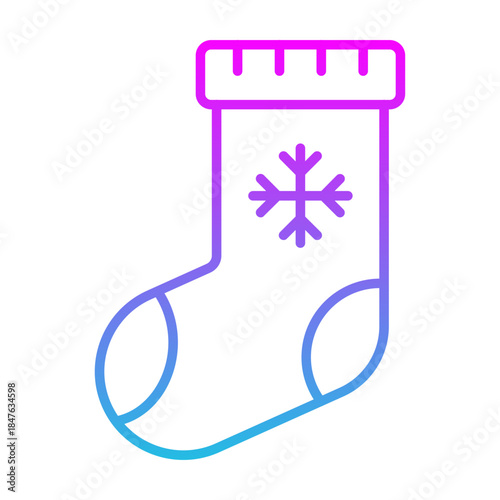 Christmas sock Icon