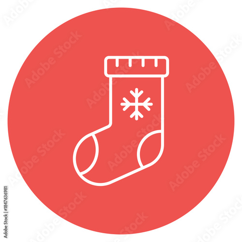 Christmas sock Icon