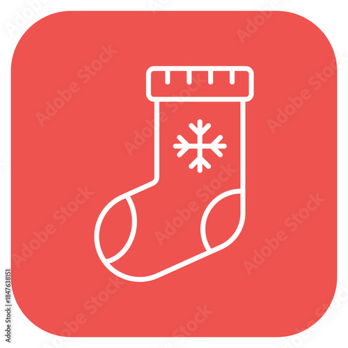 Christmas sock Icon