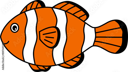 Cute cartoon fish. Sea ocean animal. Baby kids collection. Tropical fish vector cartoon icon. Isolated cartoon icon aquarium animals .