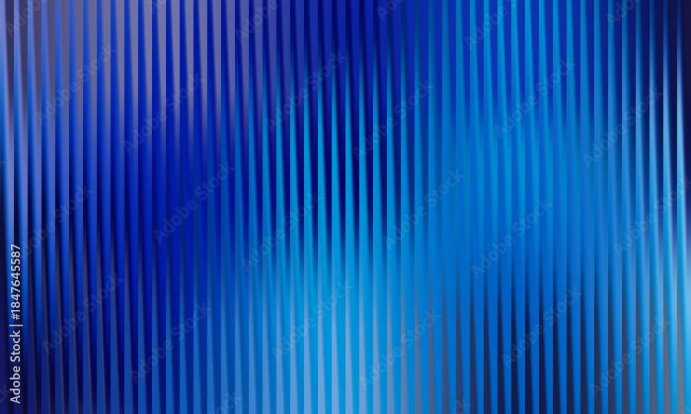 Fototapeta premium Abstract blue vertical stripes