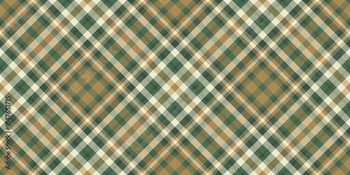 Identity vector plaid background, checker pattern textile fabric. Overlay tartan check texture seamless in pastel and amber colors.