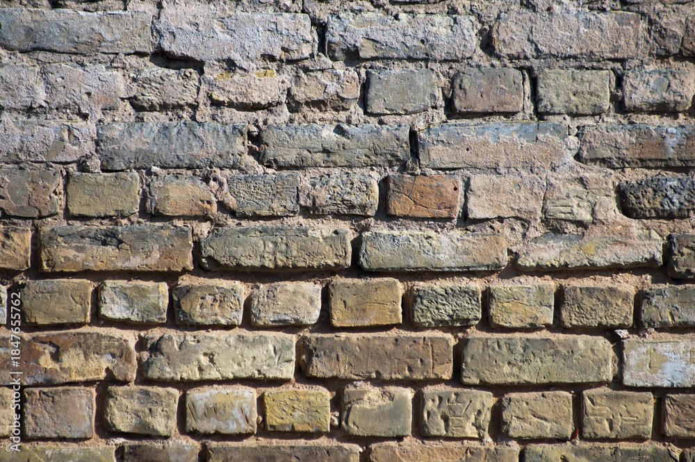 Fototapeta premium brown background, in the photo an old brick wall