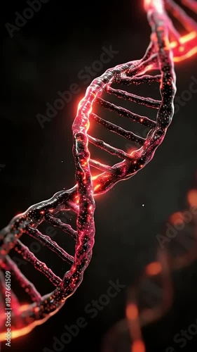 DNA Helix Animation - Exploring the Building Blocks of Life.