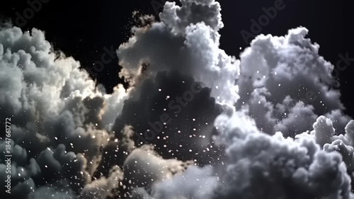 Dramatic Clouds and Light - A Celestial Display of Natures Power.