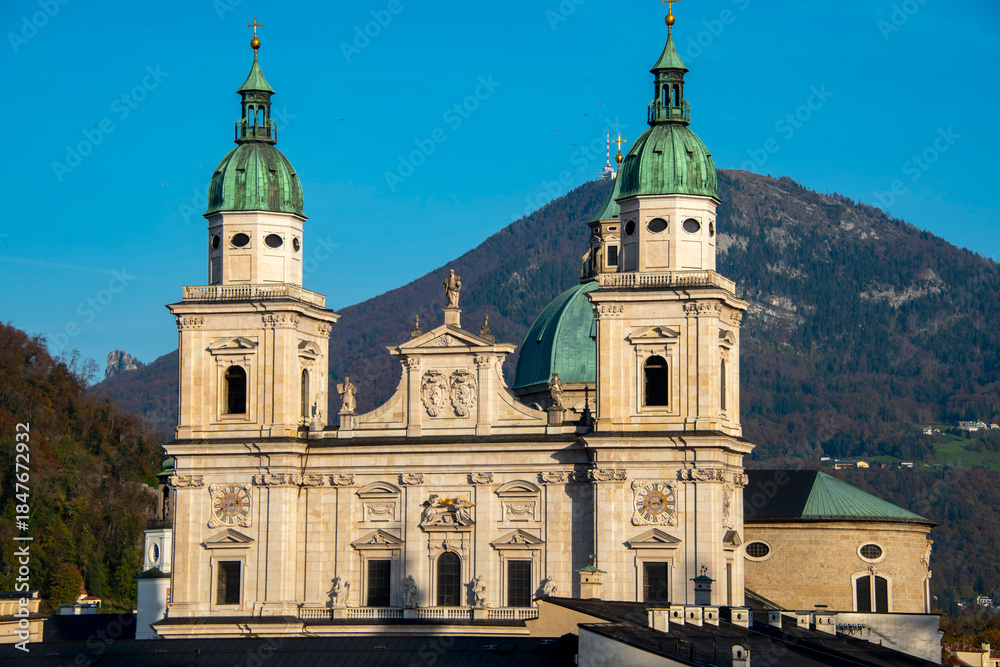 Fototapeta premium The Salzburg Cathedral - Austria