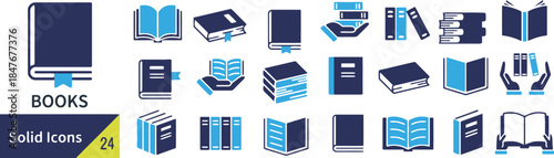 Vector Illustration of Stacked Books in Diverse Styles on Transparent Backdrop