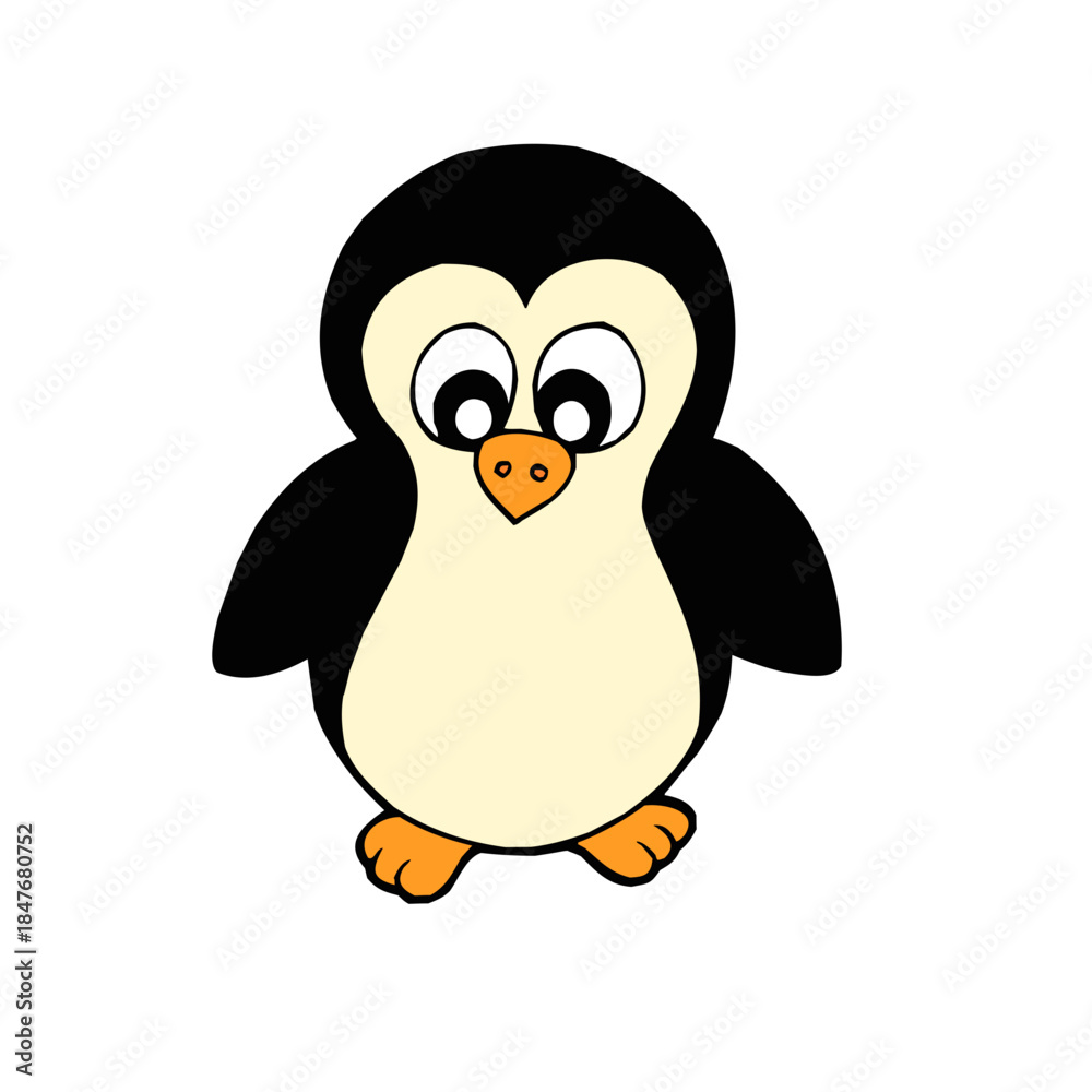 Obraz premium penguin icon