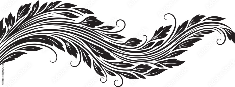 Fototapeta premium 50 Floral Nature Vector Illustration