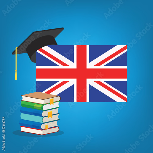 Learn English language. Study, education of foreign language lesson. internet learning course, lesson.	