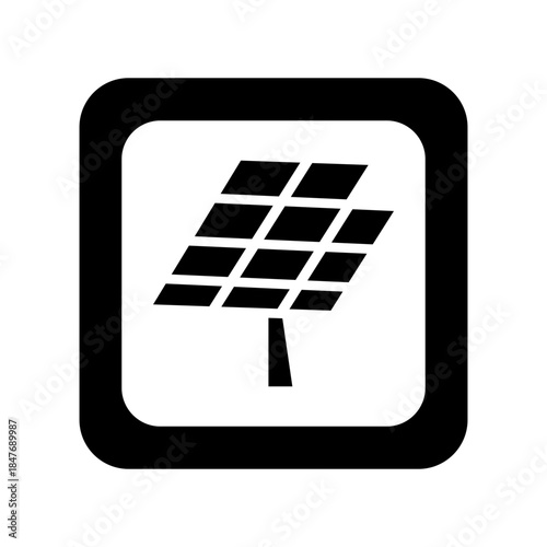 solar system glyph icon vector illustration