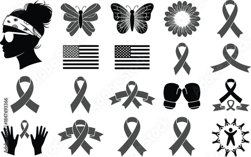 set of medical icons