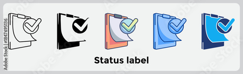 Status label