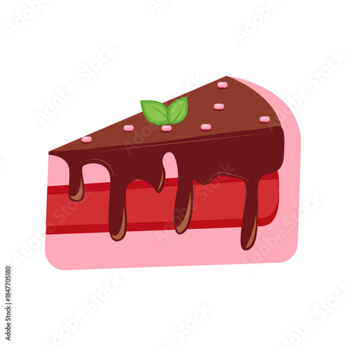 Chocolate Drip Layer Cake