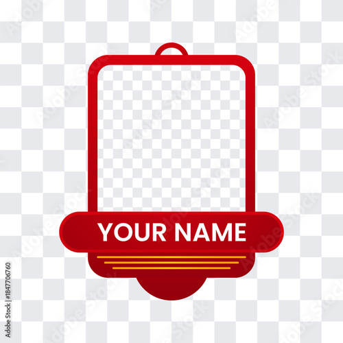 Promotion Banner Design Vector EPS Images Name Tag