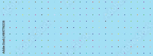 Subtle Colorful Square Grid Pattern on Light Blue Background