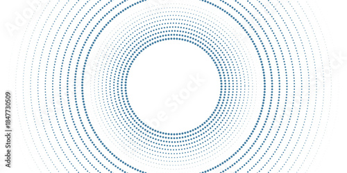 Bright blue minimal dotted line abstract background. eps10.