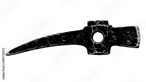 old gun isolated on white