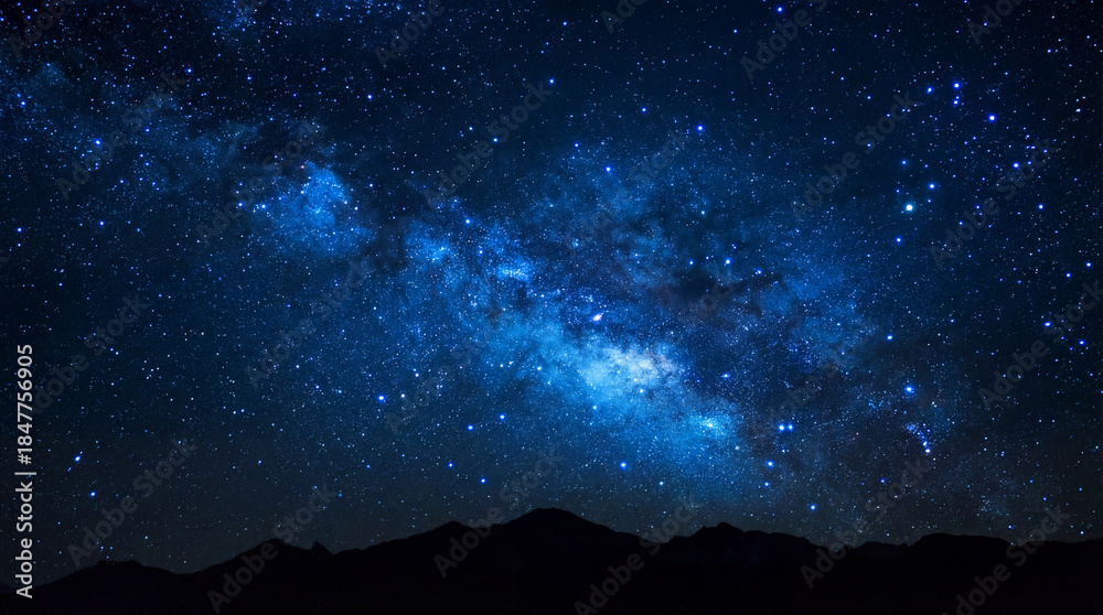 Fototapeta premium starry night sky with stars