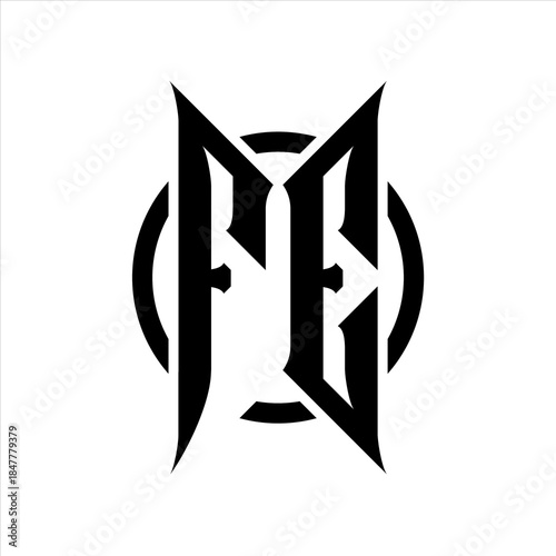 FE Monogram logo on white background