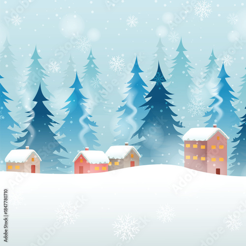 merry christmas and happy new year background 04