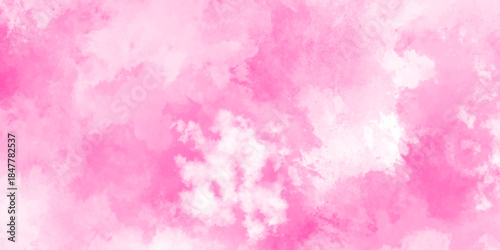 Stain artistic hand painted texture of pink, purple pastel hand paint watercolor of pink texture. pink watercolor texture. bright and shiny lovely soft texture. watercolor background concept, vector.