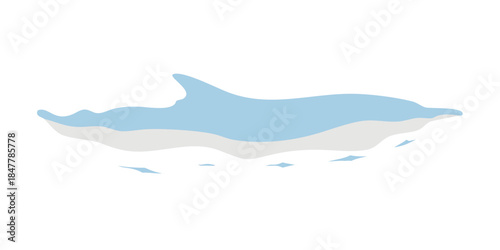 Serene ocean landscape