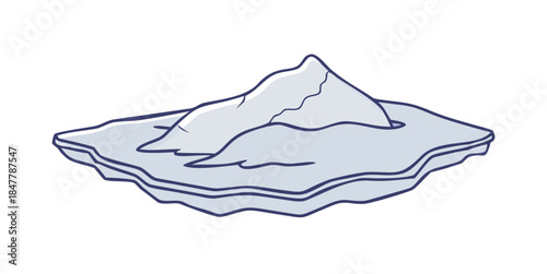 Mountain range illustration