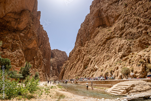 Bild auf Leinwand Morocco - Tinghir - Todra Gorge