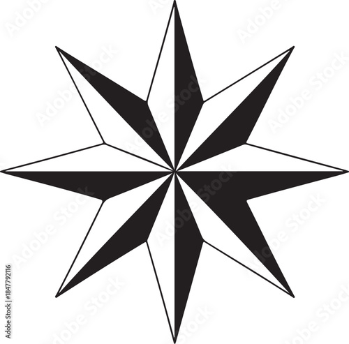 Nautical Star Design