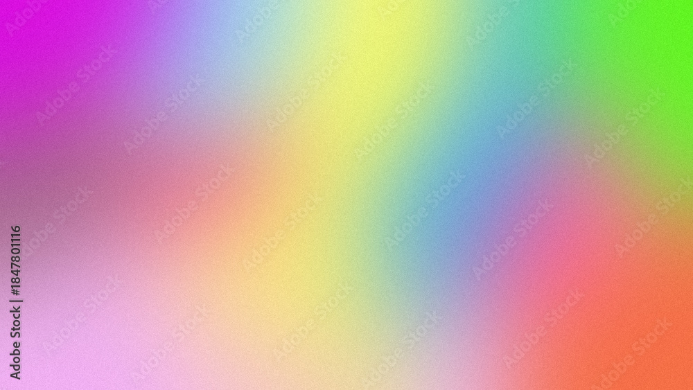 Obraz premium Smooth Gradient Background with Rainbow Colors Transition