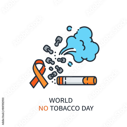 World No Tobacco Day Campaign Breaking Chains Anti Smoking Awareness Health Education Promo.jpg