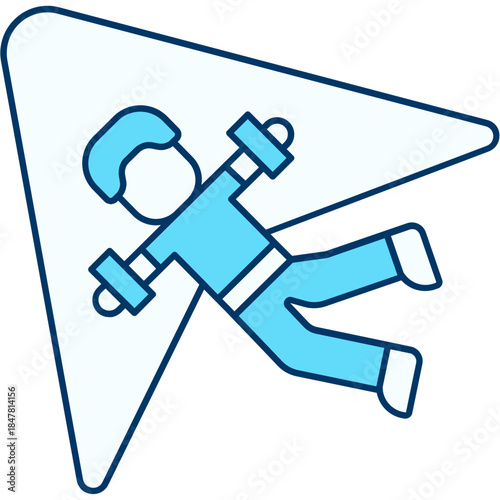Paragliding Icon