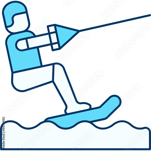 Wakeboarding Icon