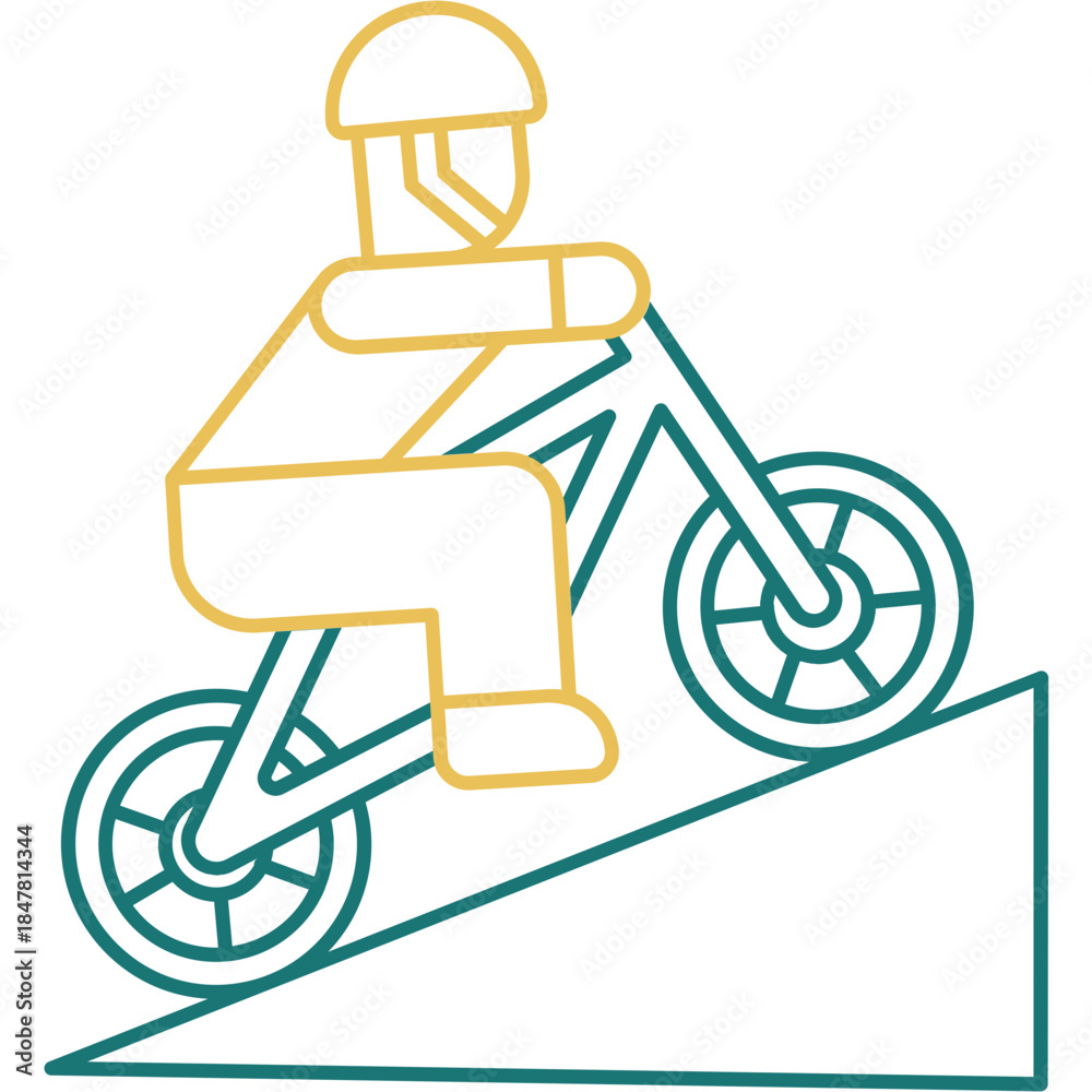 Obraz premium Bmx Icon