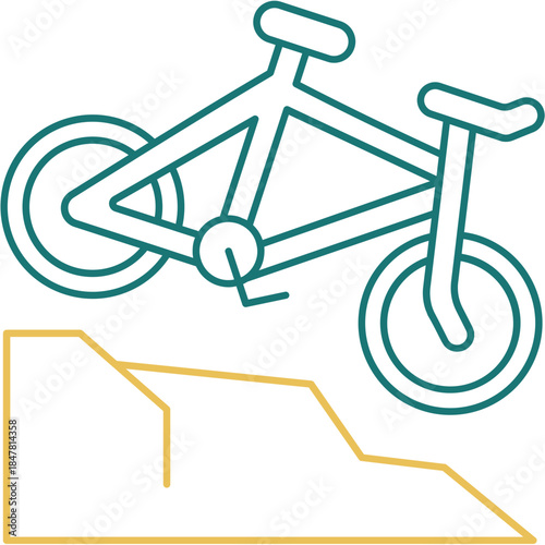 Mountain Bike Icon