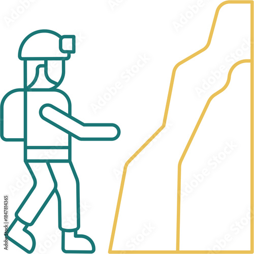 Caving Icon