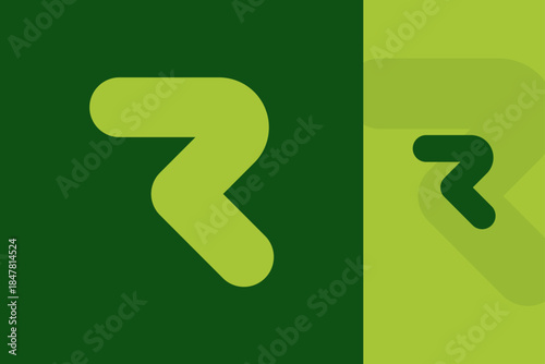 Creative Letter R Logo – Simple Modern Minimalist Initial R Symbol for Branding, Logo Template, and Visual Identity Design