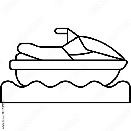 Jet Ski Icon