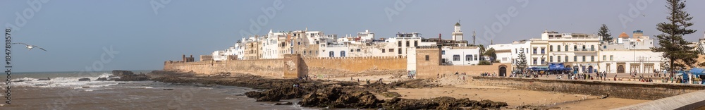 Fototapeta premium Morocco - Essaouira (Mogador) - UNESCO World Heritage - Boundary walls and ancient Kasbah