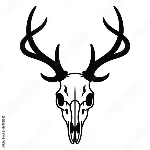 deer head silhouette