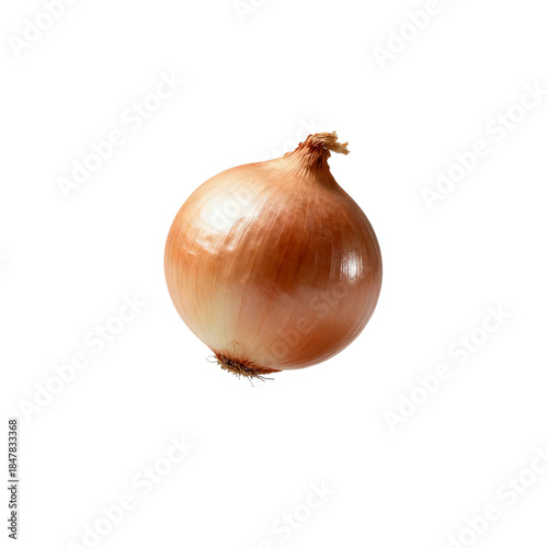 Wallpaper Mural [Transparent Background PNG]A single brown onion isolated on a white background for food ingredient use Torontodigital.ca