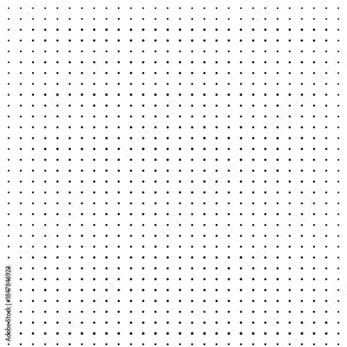 [Vector EPS]White background with evenly distributed small black dots for design purposes
