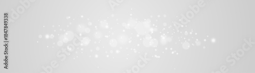 Floating glittering dust sparkles softly across transparent layer. Light highlights create enchanting holiday mood. Ideal for greeting cards or festive illustrations.