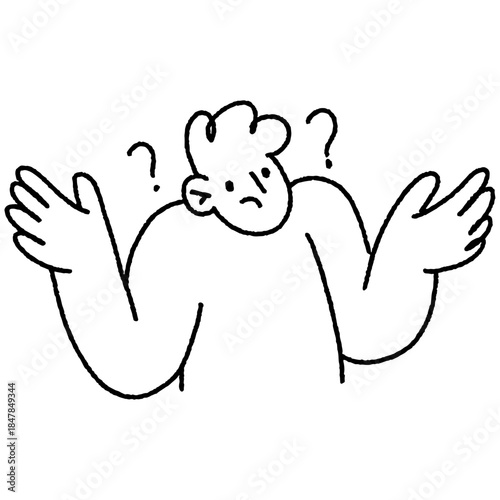 startup doodle illustration character