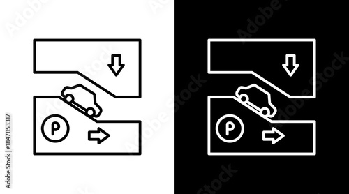 Underground Parking Icon