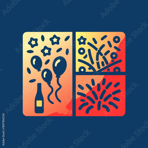 Celebration icons collection
