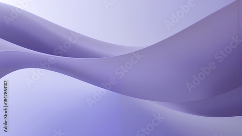 A soft, flowing abstract design in shades of purple, creating a serene and calming atmosphere.