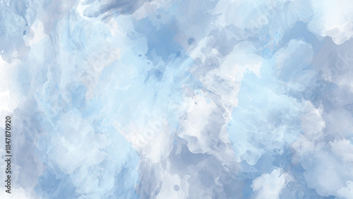 Abstract colorful painting illustration watercolor background on white paper texture. Paint hand drawn illustration, Aquarelle paint paper textured canvas for vintage text design, retro greeting card,